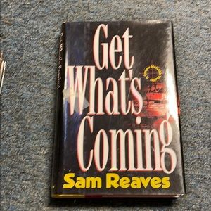 Gets what’s coming Hard Back Book